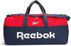 Reebok active core grip duffeltas medium Vector Navy/Vector Red Dames online kopen