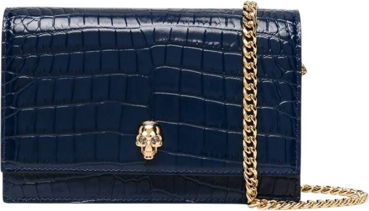 alexander mcqueen Schoudertassen Blauw Dames