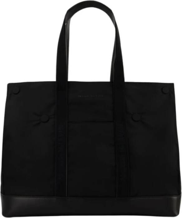 alexander mcqueen Demanta Tote Bag in Black Nylon , Zwart, Dames