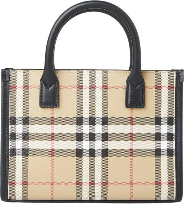 Burberry Denny Check Crosbody Bag , Beige, Dames