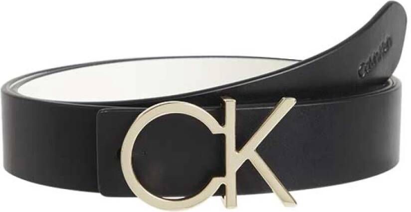 Calvin Klein Women Black Belt , Zwart, Dames