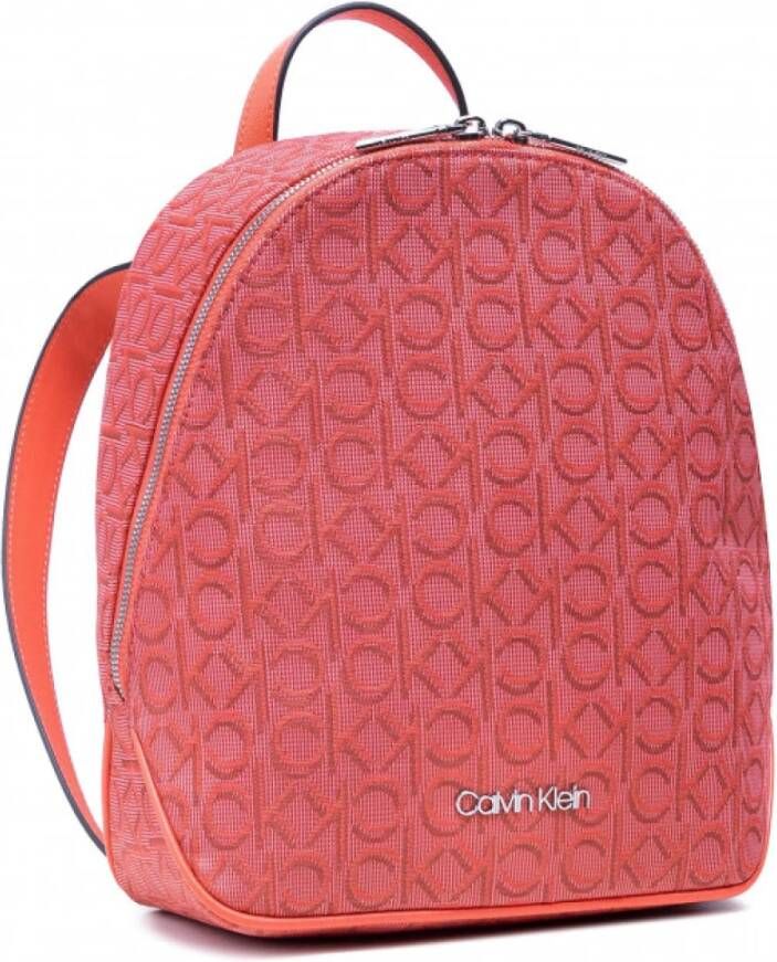 Calvin Klein K60K608079 0kp Backpack , Rood, Dames