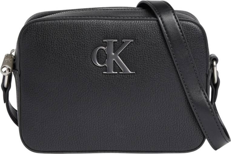 Calvin Klein Monogram crossbody , Zwart, Dames