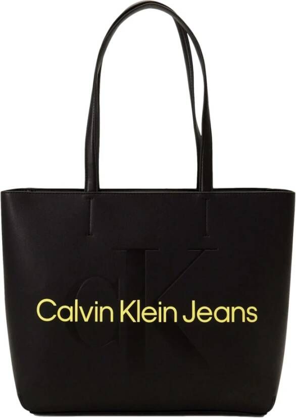 Calvin Klein Zwarte Shopper Sculpted Shopper29 Mono