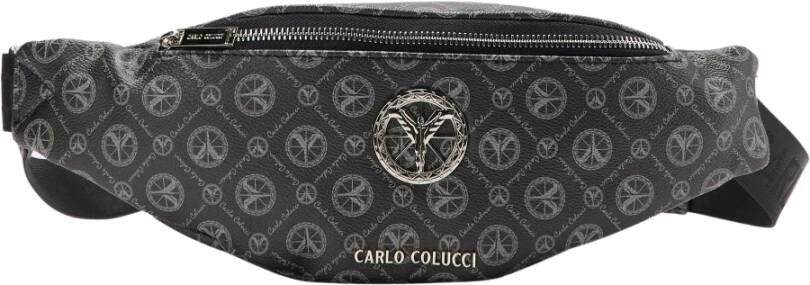 carlo colucci Fall Pocket met logo print , Zwart, Dames