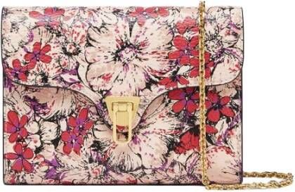 Coccinelle Beat Flower Print bag , Roze, Dames