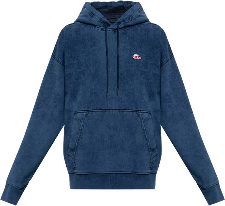 Diesel Hoodies & sweatvesten Blauw Heren