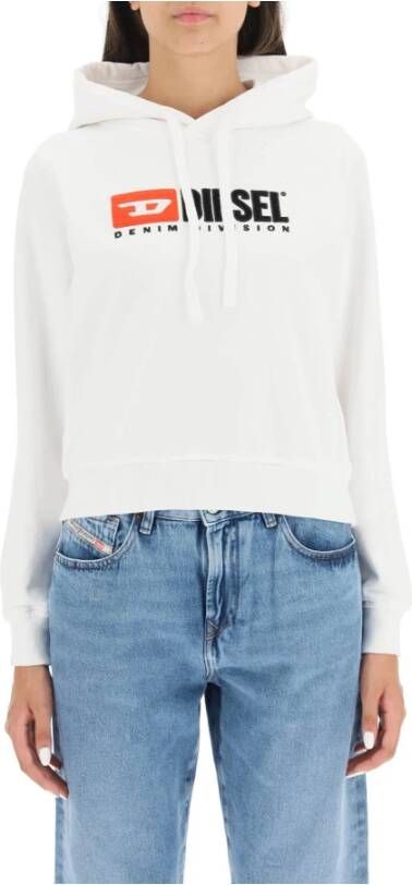 Diesel Hoodies & Sweatvesten Wit Dames