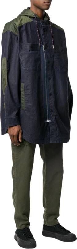 Diesel Zomerjassen Blauw Heren