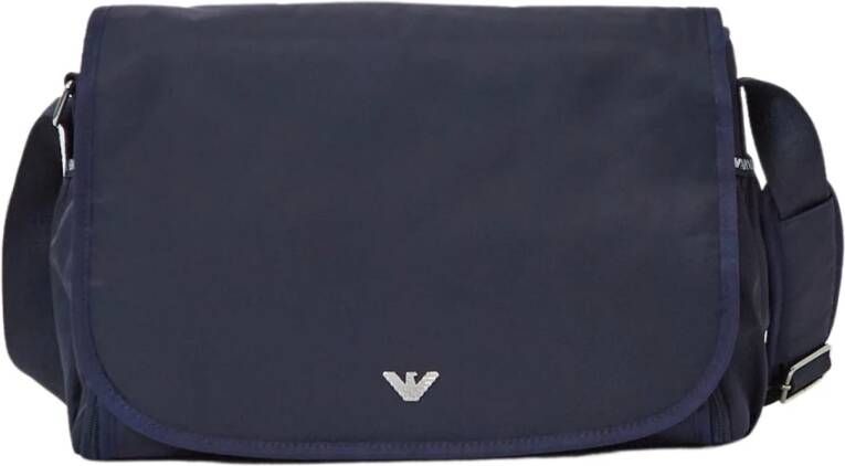 Emporio Armani Schoudertassen Blauw Heren