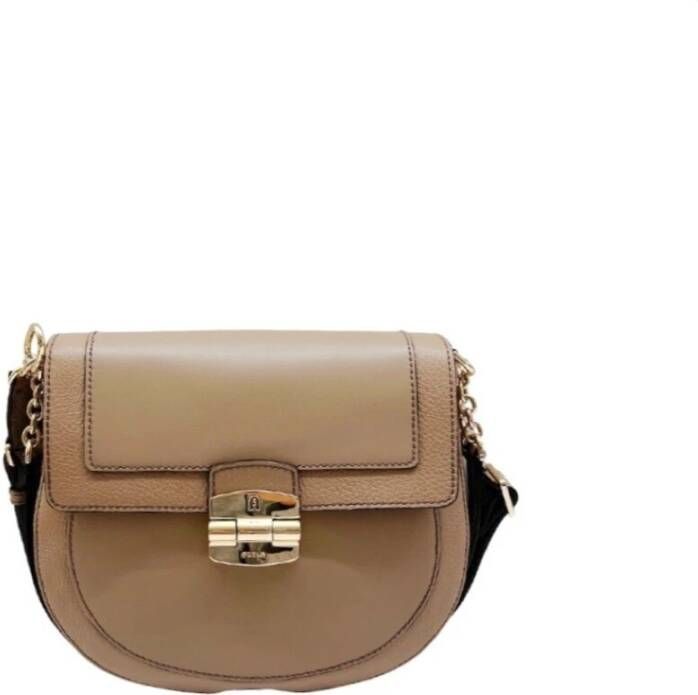 Furla Schoudertassen Beige Dames