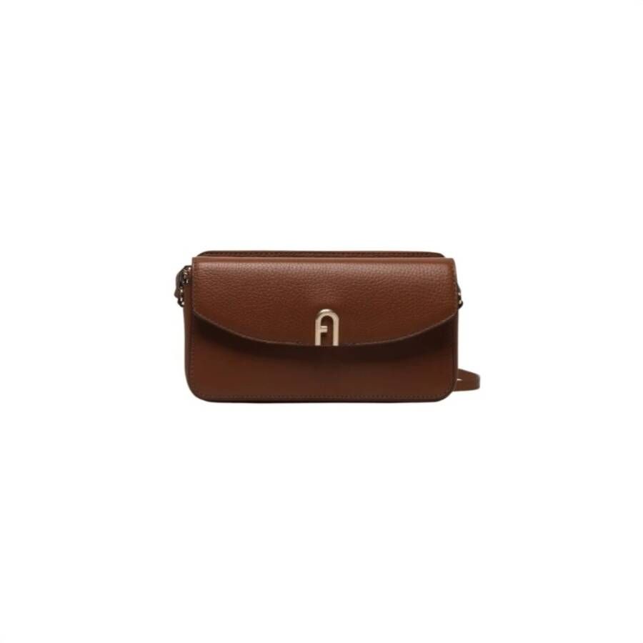 Furla Primula shoulder bag , Bruin, Dames