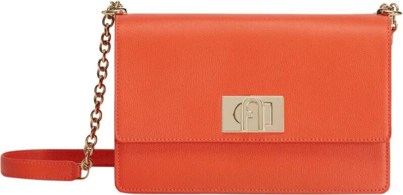 Furla Kruis lichaamstassen , Oranje, Dames
