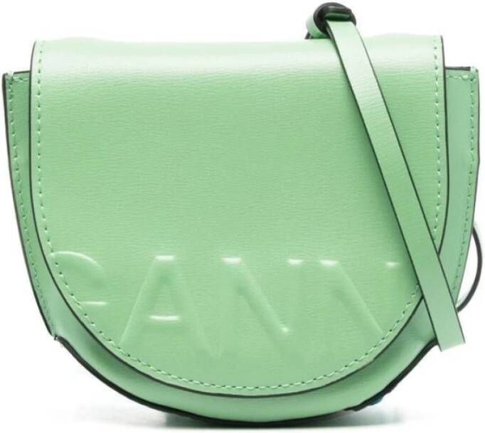 Ganni Cross Body Bags , Groen, Dames