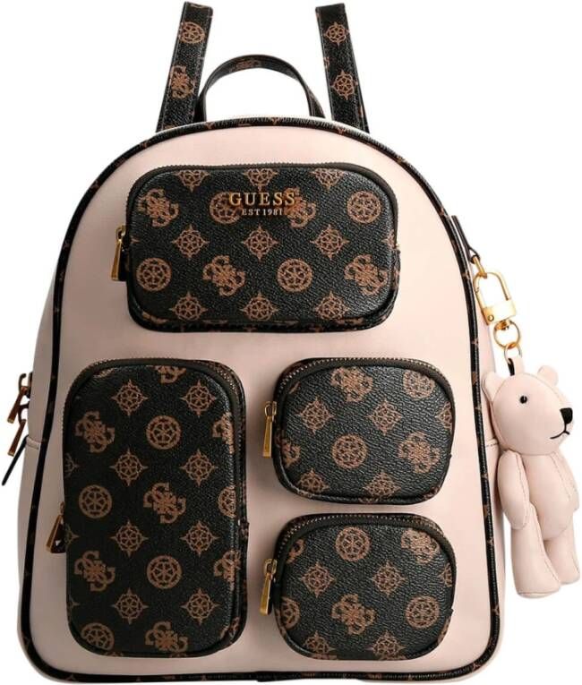 Guess Rugzakken Bruin Dames