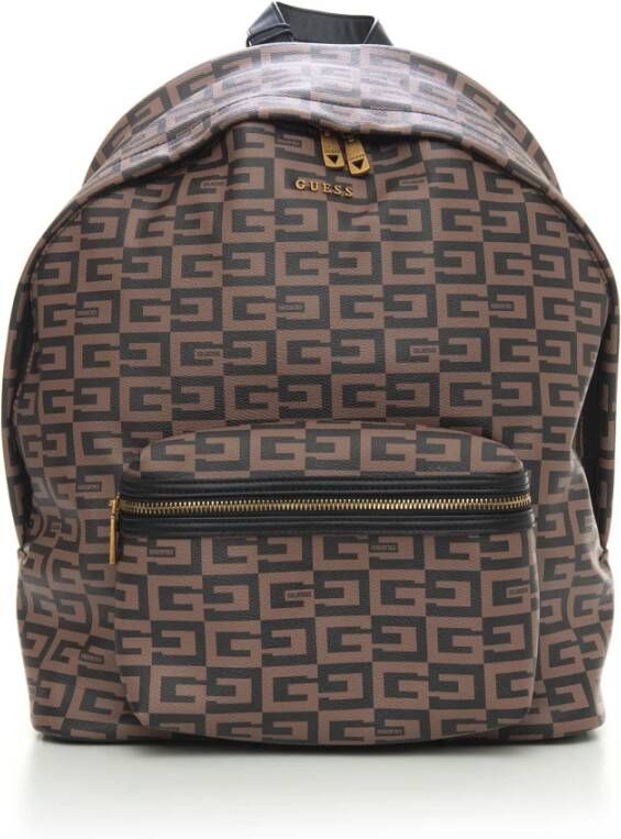 Guess Rugzakken Bruin Heren