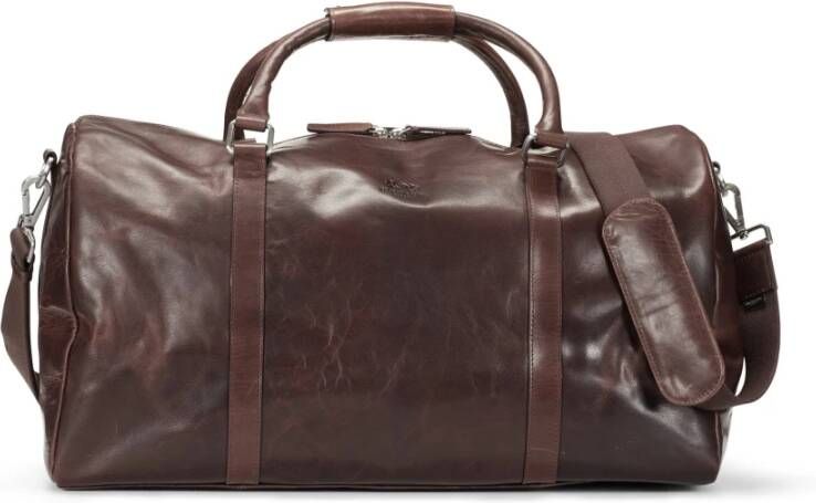 Howard London Weekend Bag Hunter , Bruin, Heren
