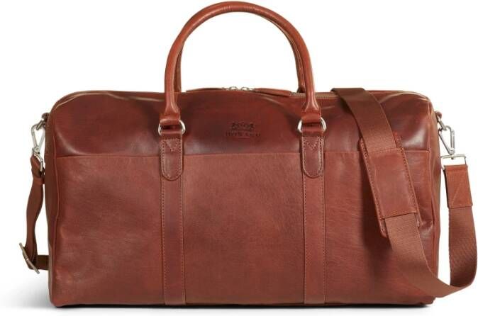 Howard London Weekendtas Victor , Bruin, Unisex