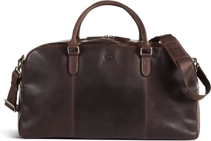 Howard London Weekendtassen Bruin unisex