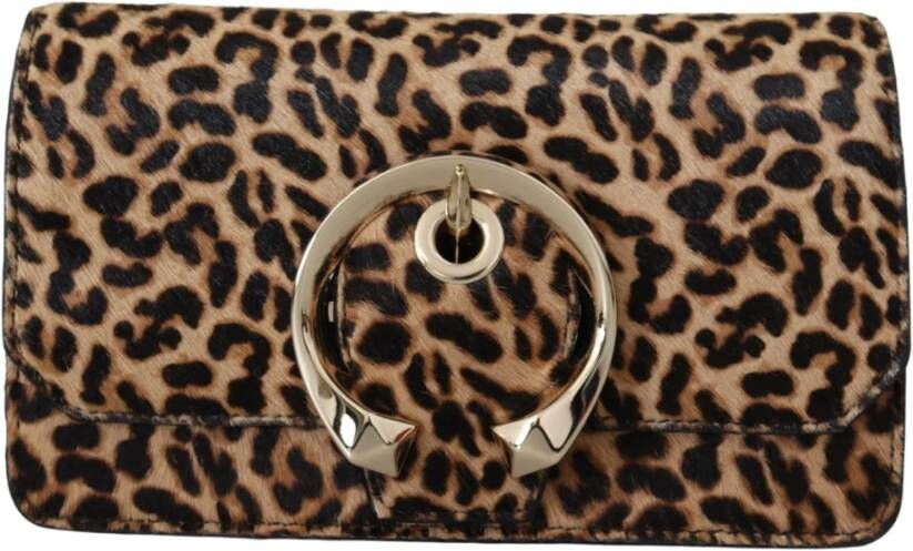 Jimmy Choo Kruis lichaamstassen , Bruin, Dames