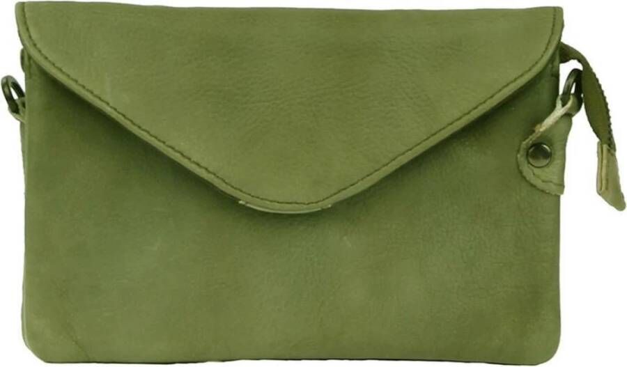 Legend Costa Clutch classic green Damestas