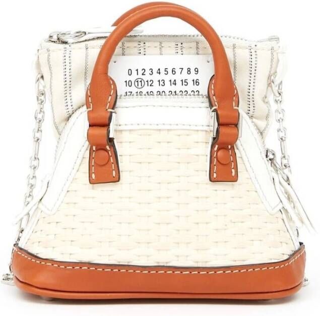 Maison Margiela Bags.. Leather Brown , Bruin, Dames