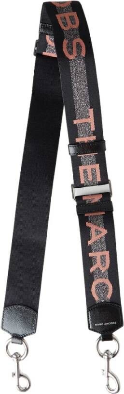 Marc Jacobs The Logo Webbing Strap , Zwart, Dames