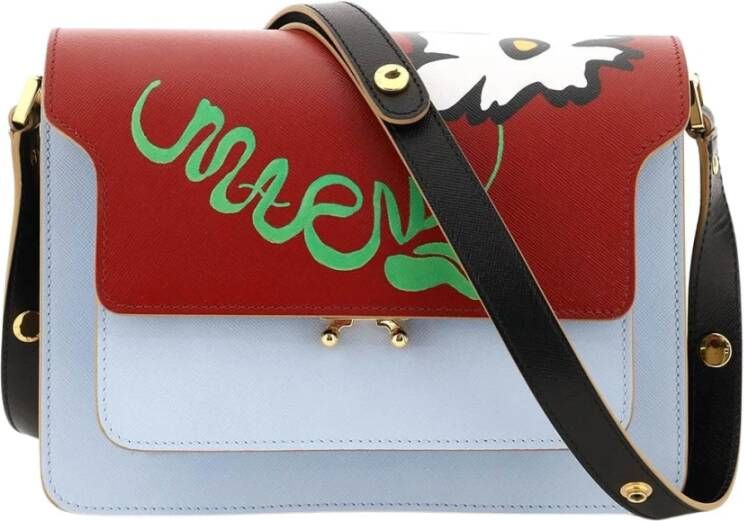 Marni Kruis lichaamstassen , Blauw, Dames