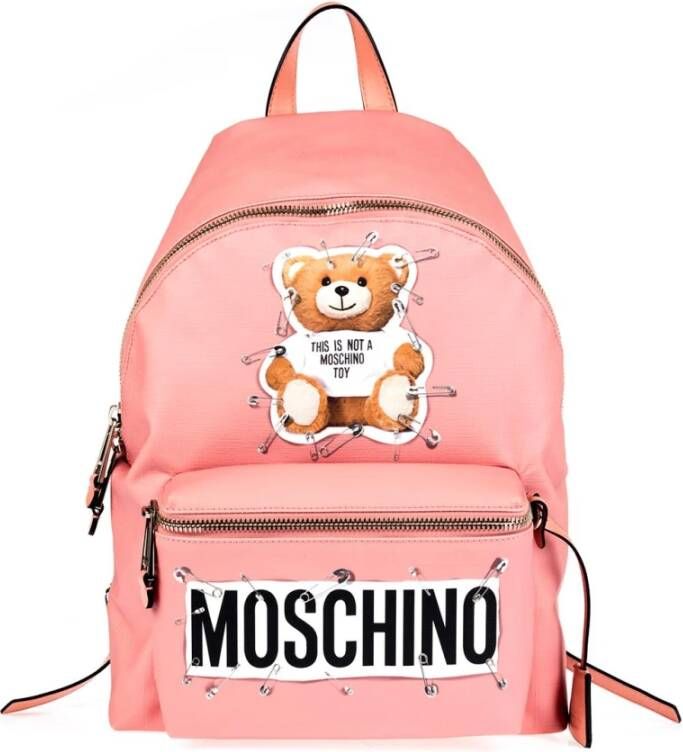 Moschino Rugzakken Roze Dames