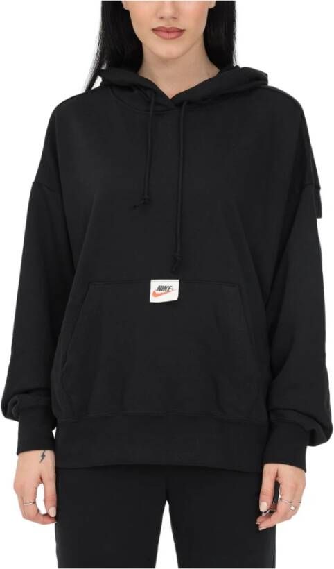 Nike Hoodies & Sweatvesten Zwart Dames