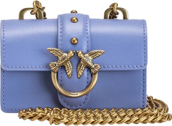 pinko Hou van micro gewoon zijden kalfsvlees , Paars, Dames