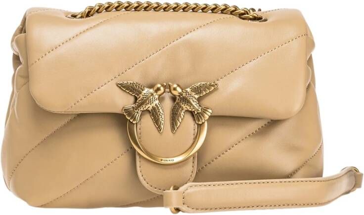 pinko Kruis lichaamstassen , Beige, Dames