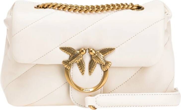 pinko Schoudertassen Beige Dames