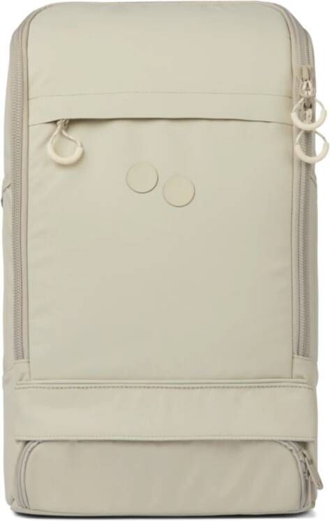 PINQPONQ Rugzak cubik medium krijt , Beige, Heren