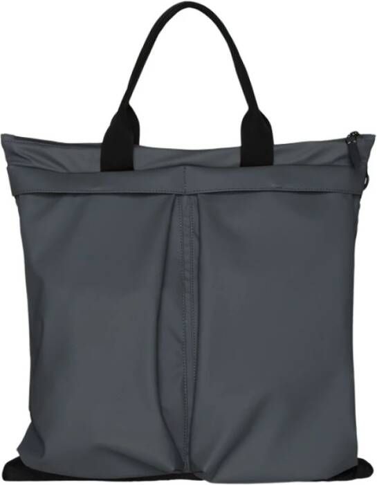 Rains Laptop schoudertas Helmet Bag 16 Inch Grijs