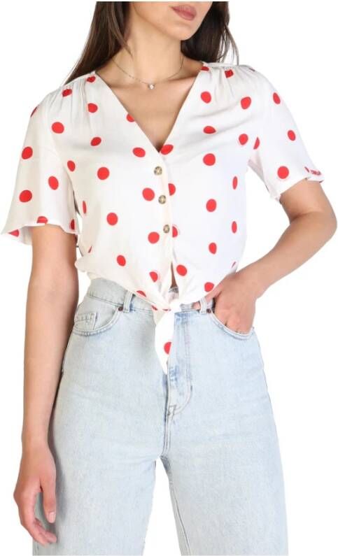 Tommy Hilfiger Longsleeve shirts Wit Dames