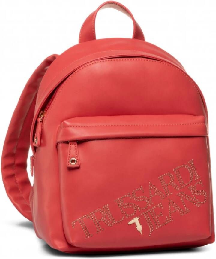 Trussardi Rugzak 75b00894 R005 , Rood, Dames