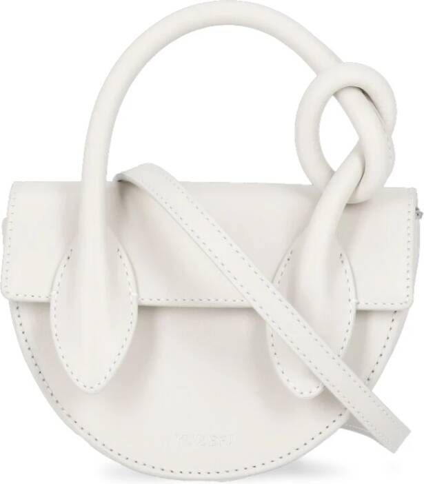 Yuzefi Schoudertassen Beige Dames