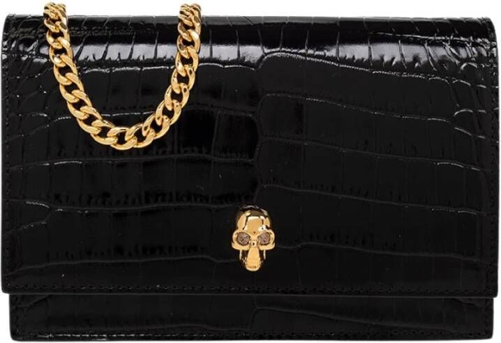 alexander mcqueen Schedel kleine schoudertas , Zwart, Dames