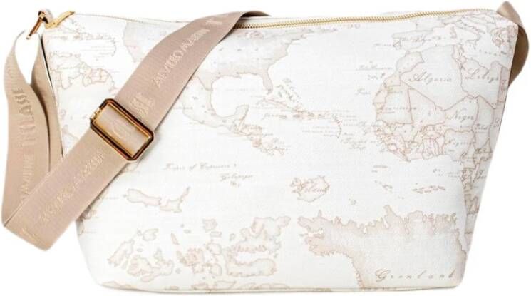 Alviero Martini 1a Classe Schoudertassen Wit Dames