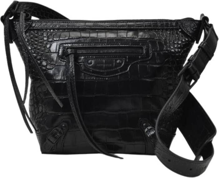 Balenciaga Neo Classic Hobo Xs 1000 Black Handbags Purses , Zwart, Dames