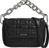 Calvin Klein Zwarte Schoudertas Touch Shoulder Bag Chain online kopen