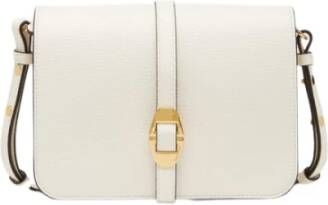 Coccinelle Cosima shoulder strap small , Wit, Dames