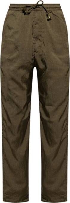 Diesel Straight Trousers , Groen, Heren
