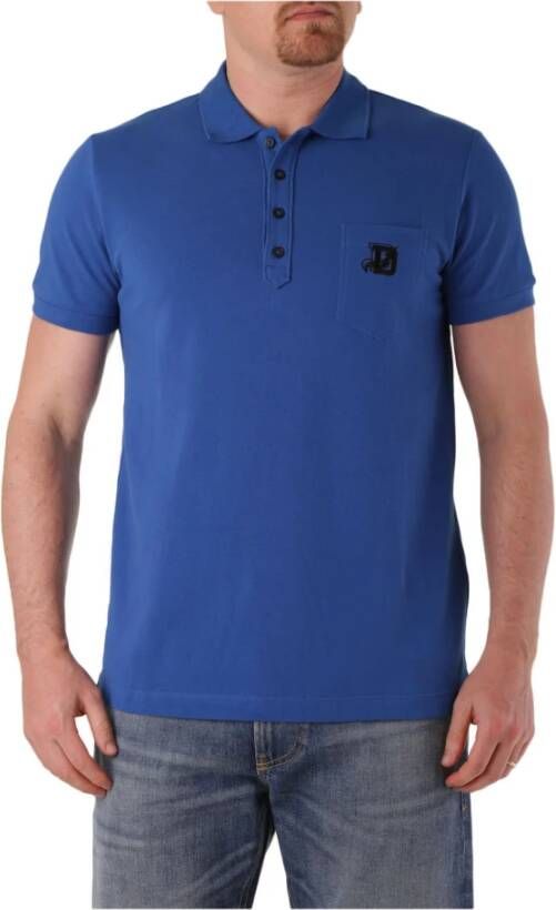 Diesel Polo's Blauw Heren