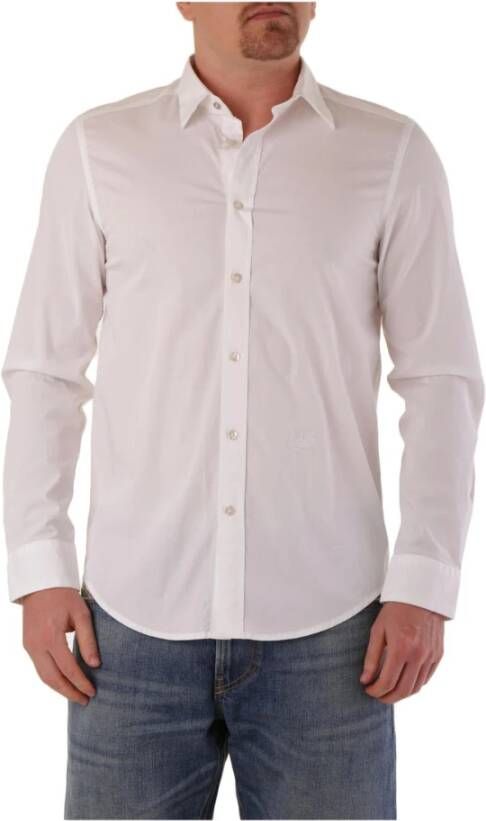 Diesel Zakelijke Overhemden Wit Heren