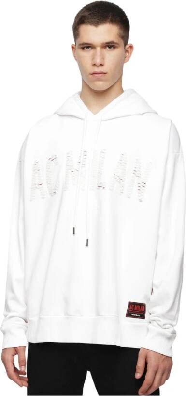 Diesel Hoodies & sweatvesten Wit Heren