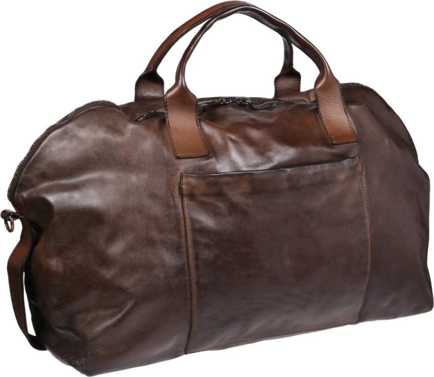Eleventy Weekendtassen Bruin unisex