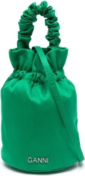Ganni Gelegenheid handtas , Groen, Dames
