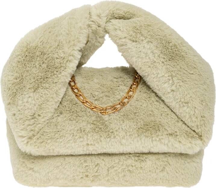 JW Anderson Midi Twister schoudertas , Groen, Dames